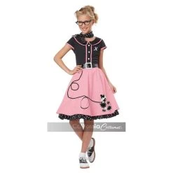 California Costumes Halloween 50's Sweetheart Girl's Costume