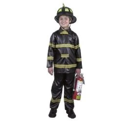 Charades Fireman Boy's Costume