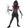 California Costumes Halloween Blk/Red Fearless Ninja Girl's Costume 1 California Costumes Halloween Blk/Red Fearless Ninja Girl's Costume