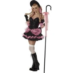 California Costumes Halloween Goth Little Bo Peep Women's Costume
