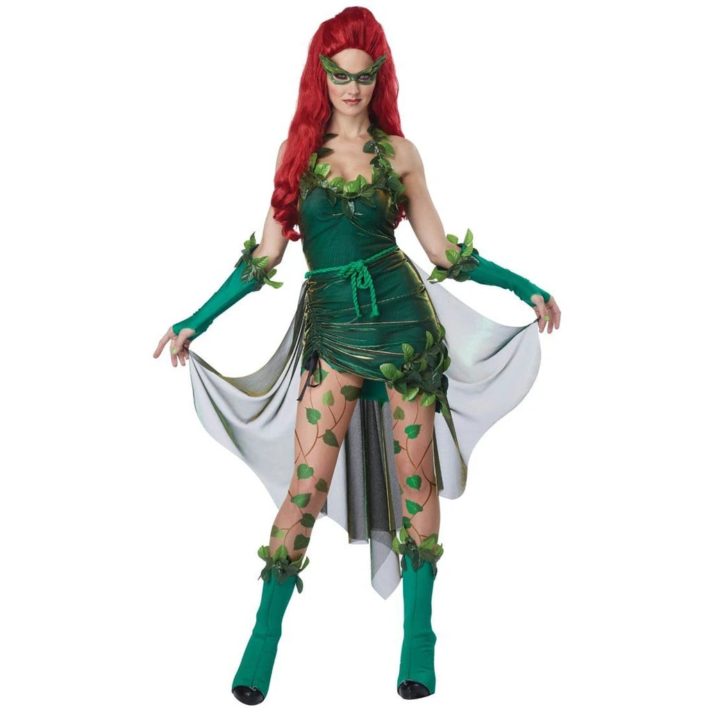 California Costumes Halloween Lethal Beauty (Poison Ivy) Sexy Costume 3 California Costumes Halloween Lethal Beauty (Poison Ivy) Sexy Costume
