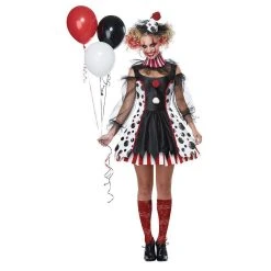 California Costumes Twisted Clown Women's Costume