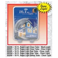 LB International 18' Rope Lighting Christmas