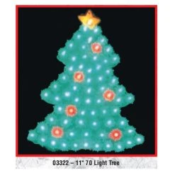 LB International Christmas 11" Tree