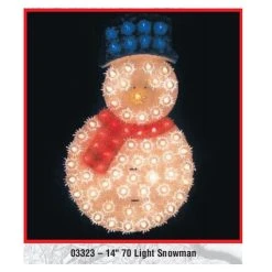 LB International Christmas 14" Snowman