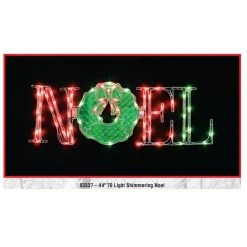 LB International 44" Shimmering Noel Christmas