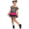 Charades Halloween Day Of The Dead Girl's Costume