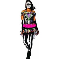 Charades Day Of The Dead Women's Costume