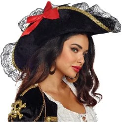 Dreamgirls Halloween Female Pirate Hat