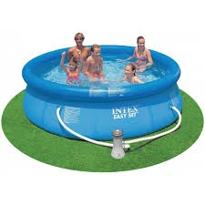 Intex Easy Set 10' X 30" Deep Inflatable Pool