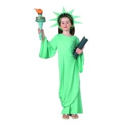 Rubies Statue Of Liberty Girl's Costume
