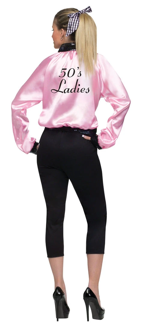 Fun World 50's Ladies Jacket Women's Costume 4 Fun World 50's Ladies Jacket Women's Costume