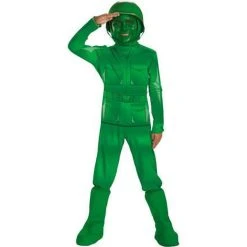 Disguise Halloween Green Army Man Deluxe Toddler Costume
