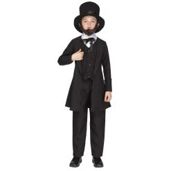 Fun World Abe Lincoln Boy's Costume