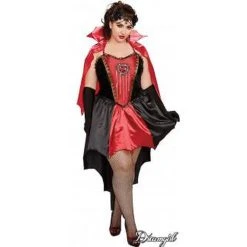 Dreamgirls Drop Dead Beautiful Vampiress Plus Size Costume Halloween