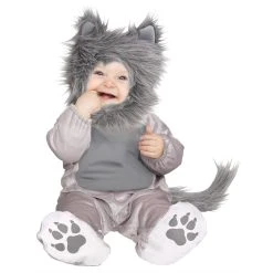 Fun World Lil Gray Wolf Infant Costume