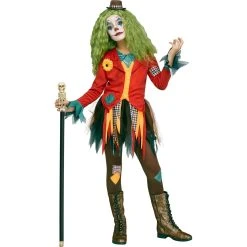 Fun World Halloween Rowdy The Clown Teen Girl's Costume