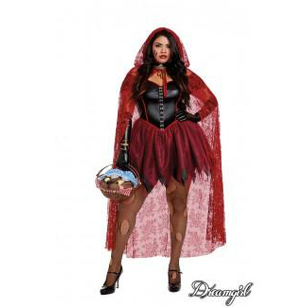 Dreamgirls Big Bad Red Riding Hood Plus Size Costume 3 Dreamgirls Big Bad Red Riding Hood Plus Size Costume