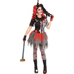 Fun World Sinister Circus Women's Costume Halloween