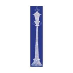 Arett 72" LED Lamp Post Christmas