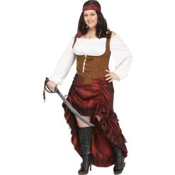 Fun World Pirate Queen Plus Size Costume