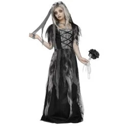 Fun World Halloween Cemetery Bride Teen Girl's Costume