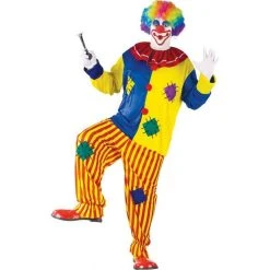 Fun World Big Top Clown Plus Men's Costume Halloween