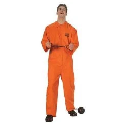 Rubies Jail Bird Men's Costume