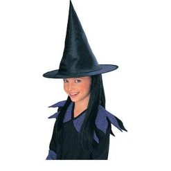 Rubies Witch Hat W/ Hair Halloween