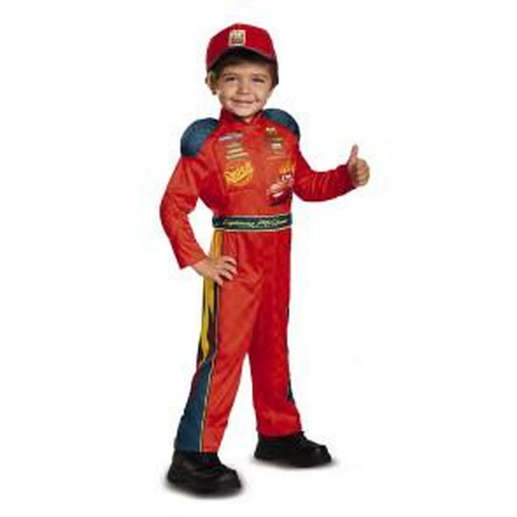 Disguise Halloween Lightning McQueen Toddler Costume 3 Disguise Halloween Lightning McQueen Toddler Costume