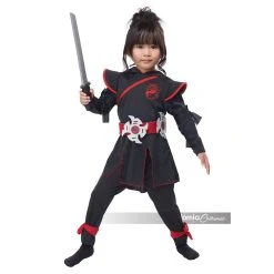 California Costumes Lil Ninja Toddler Girl Costume