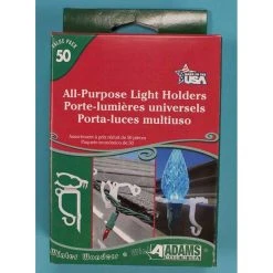 Orman All Purpose Light Holders, 50 Pack Christmas