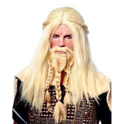 Franco Viking Wig And Beard Set