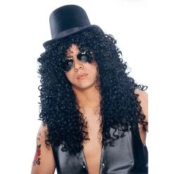 Franco Halloween Curly Rocker Wig
