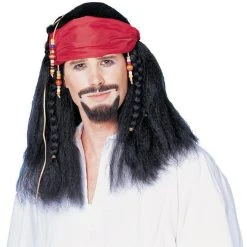 Franco Halloween Pirate-Buccaneer Wig