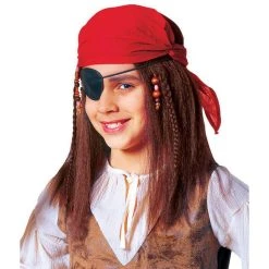 Franco Pirate-Buccaneer Wig Halloween