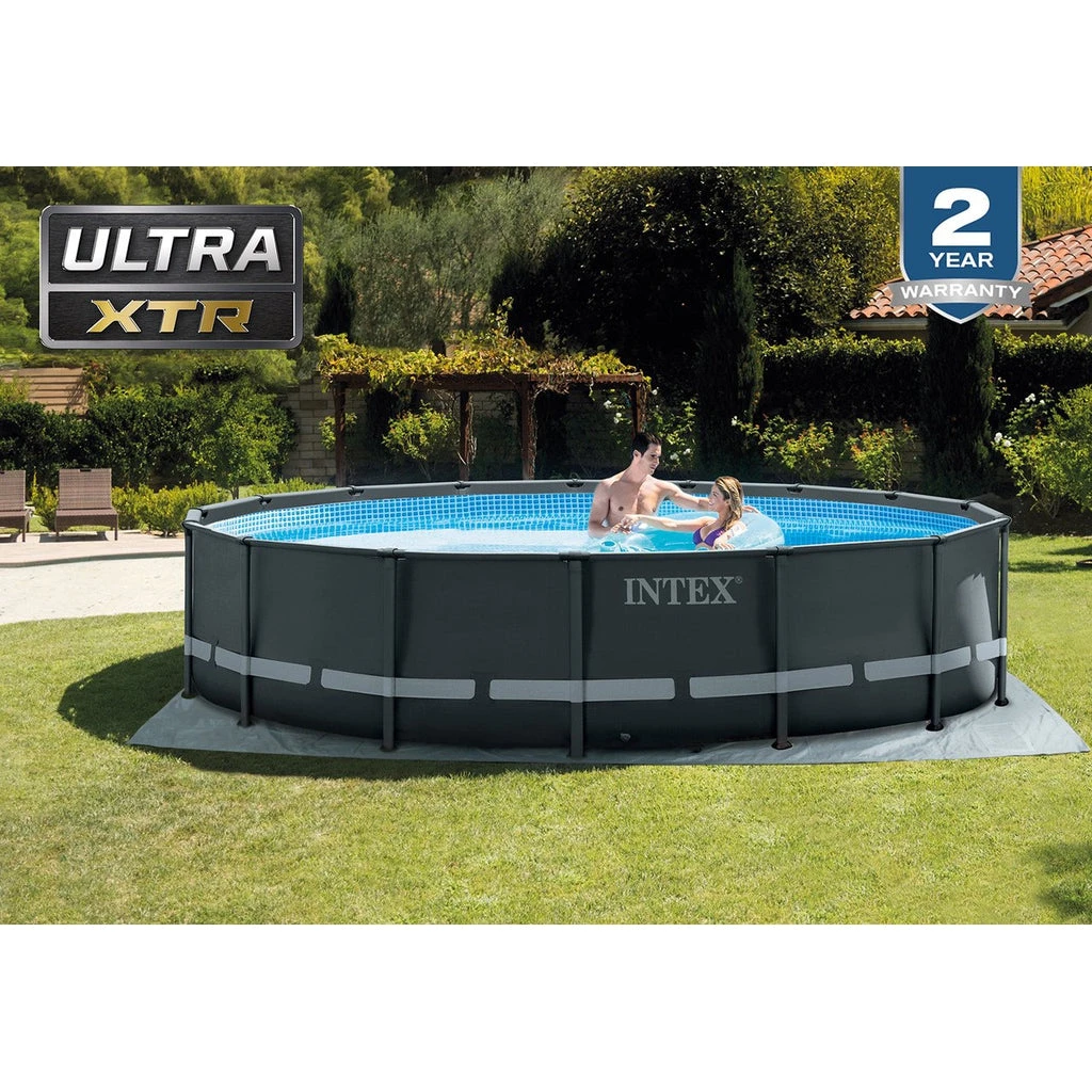 Intex 16' X 48" Ultra Frame Pool Pool And Patio 3 Intex 16' X 48" Ultra Frame Pool Pool And Patio
