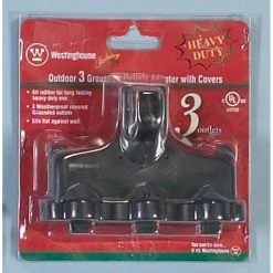 Orman Christmas 3 Ground Outlet Outdoor Adapter