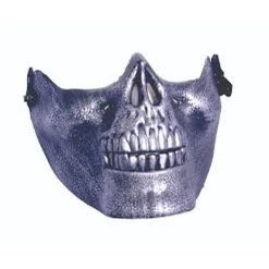 Underwraps Halloween Half Face Skull Mask