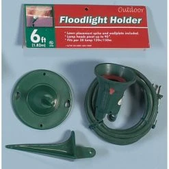 Orman Christmas Outdoor Floodlight Holder