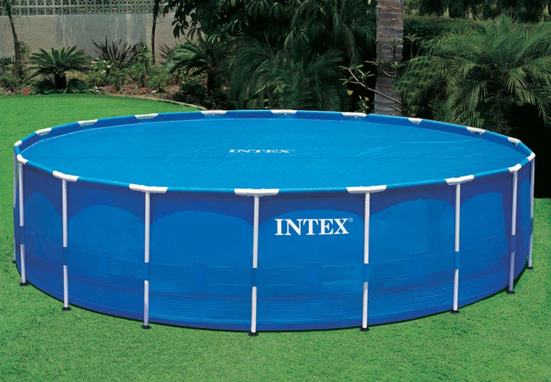 Pool And Patio Intex Round Solar Cover 4 Pool And Patio Intex Round Solar Cover