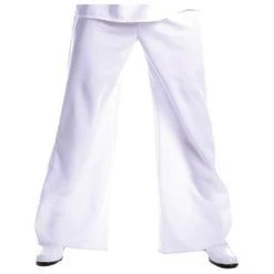 Underwraps White Bell Bottom Pants Men's Costume Halloween