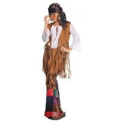 Underwraps Halloween Peace Out Hippie Women's Costume