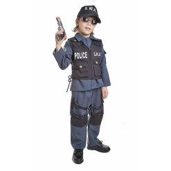 Dress Up America S.W.A.T. Boy's Costume Halloween