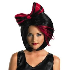 Disguise Fierce Fairy Hair Bow Wig Halloween