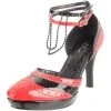 Ellie Shoes Red And Black Vampyress Women's Shoes Halloween