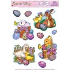 Beistle Easter Clings