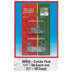 LB International Christmas 100 Count Ornament Hangers