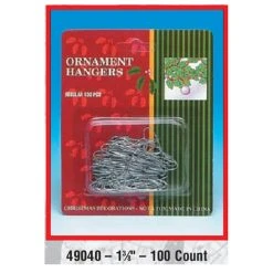 LB International 100 Count Ornament Hangers Christmas