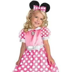 Disguise Clubhouse Minnie Mouse-Pink Toddler Costume